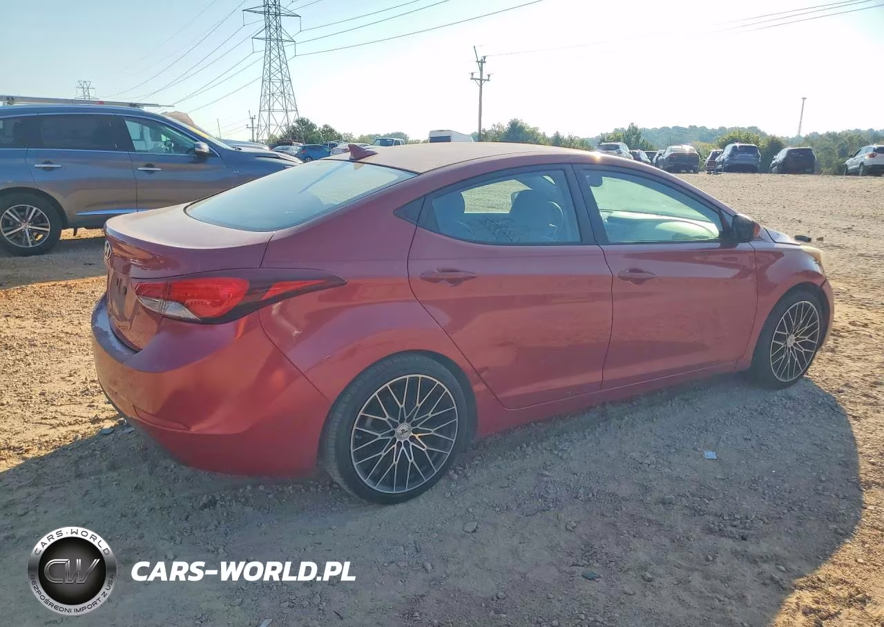 2014 Hyundai Elantra Se VIN:KMHDH4AE7EU162408 - 3