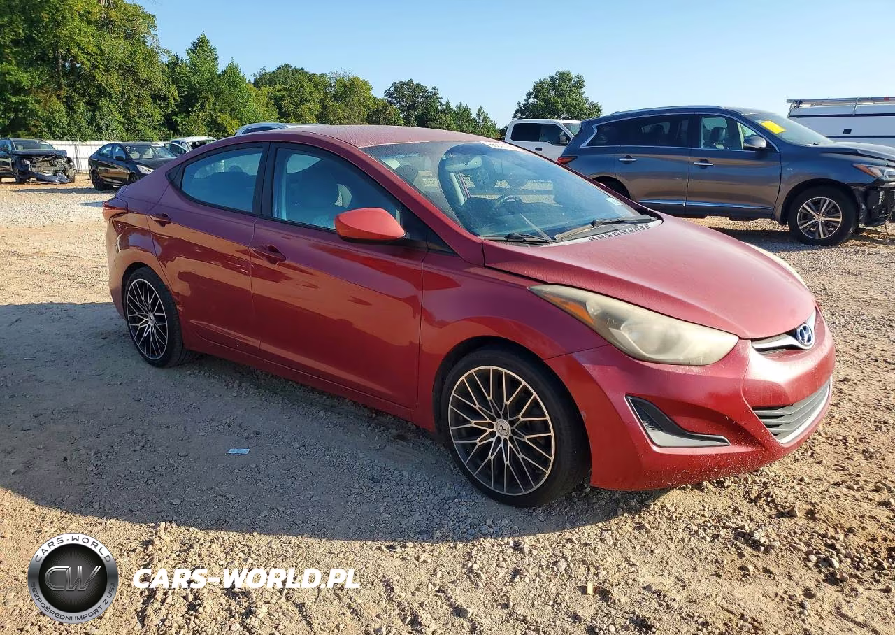 2014 Hyundai Elantra Se VIN:KMHDH4AE7EU162408 - 4