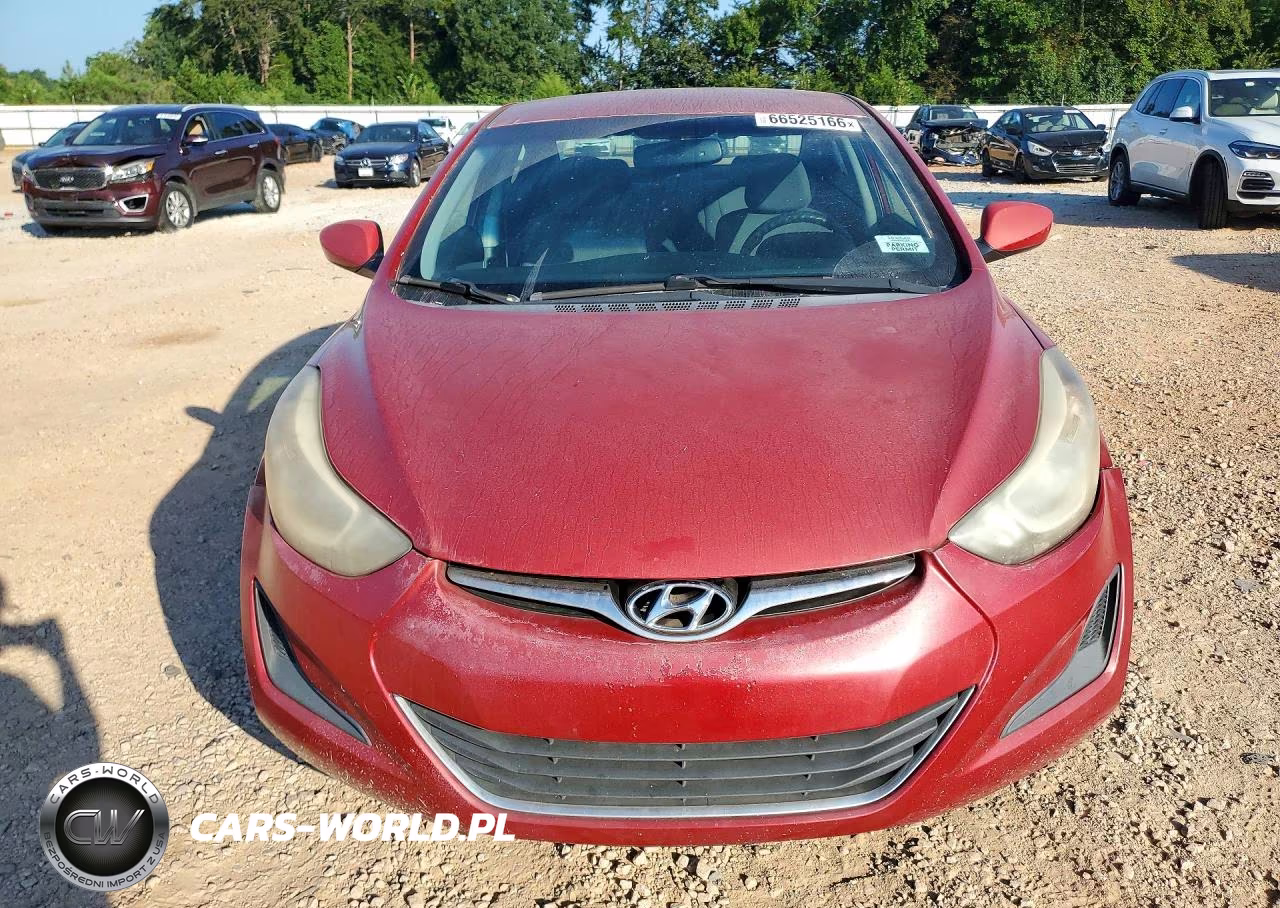 2014 Hyundai Elantra Se VIN:KMHDH4AE7EU162408 - 5