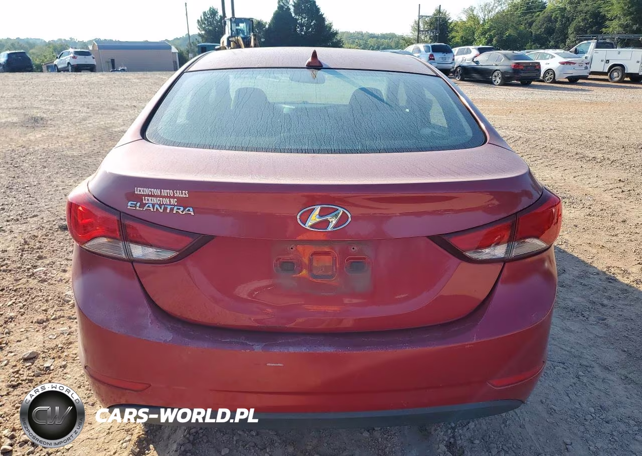2014 Hyundai Elantra Se VIN:KMHDH4AE7EU162408 - 6