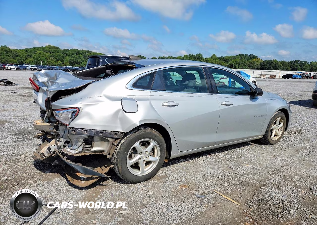 2018 Chevrolet Malibu Ls VIN:1G1ZB5ST8JF227255 - 3