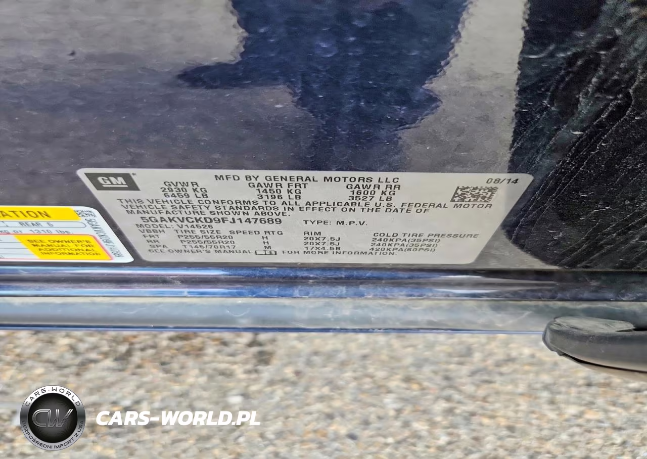 2015 Buick Enclave VIN:5GAKVCKD9FJ147689 - 13