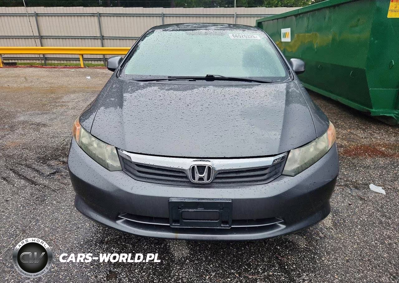 2012 Honda Civic Lx VIN:19XFB2F51CE038545 - 5