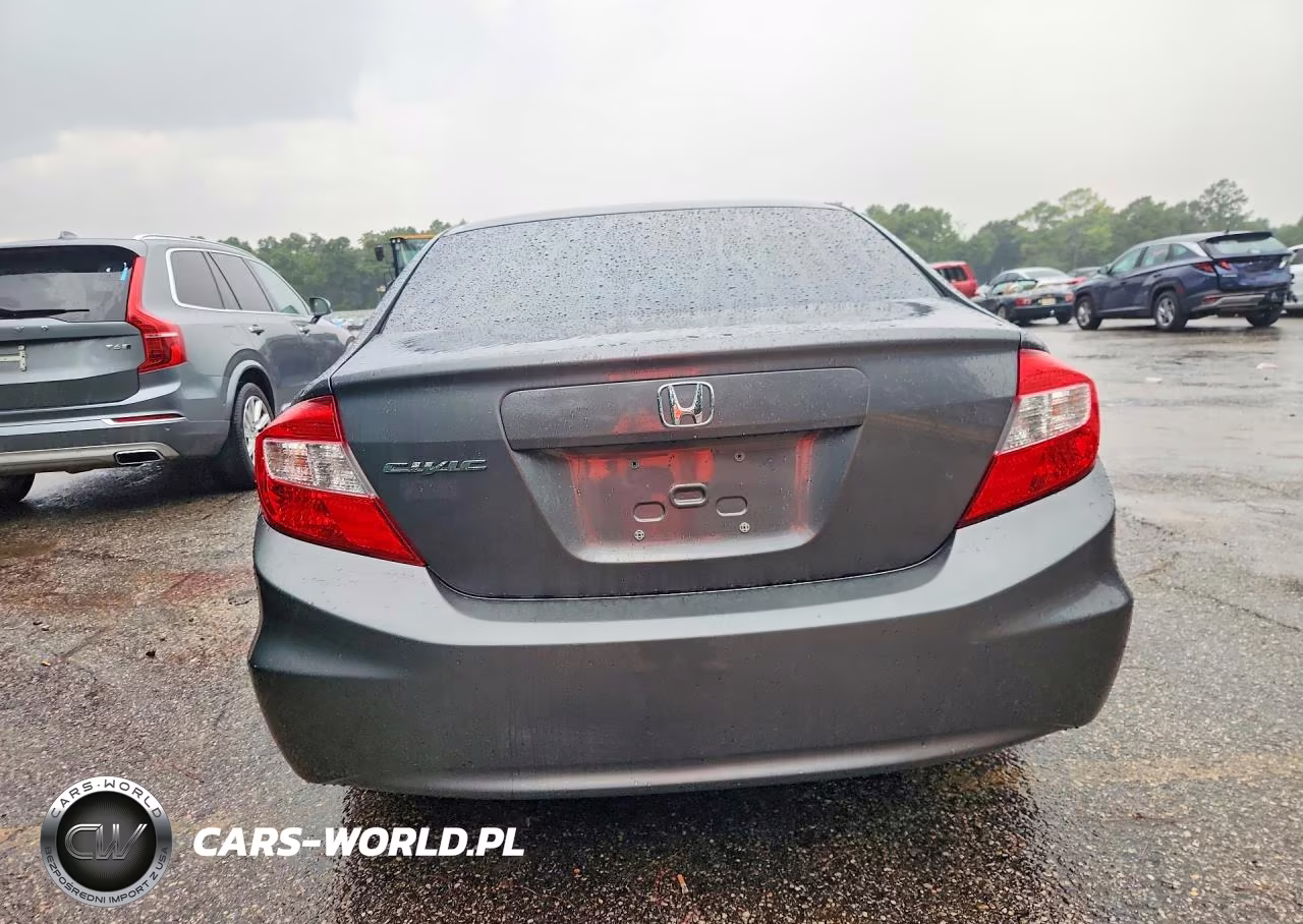 2012 Honda Civic Lx VIN:19XFB2F51CE038545 - 6