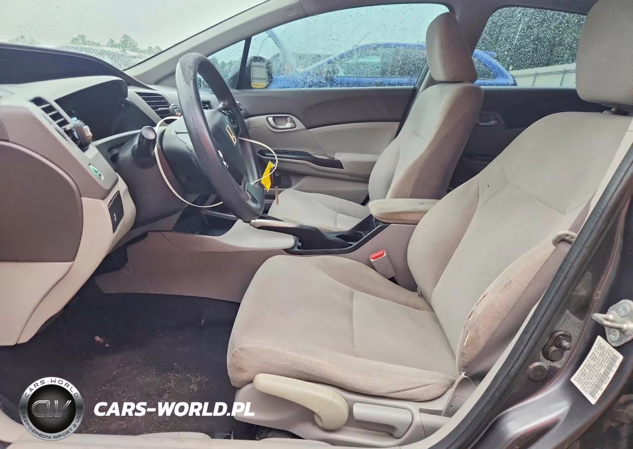 2012 Honda Civic Lx VIN:19XFB2F51CE038545 - 7