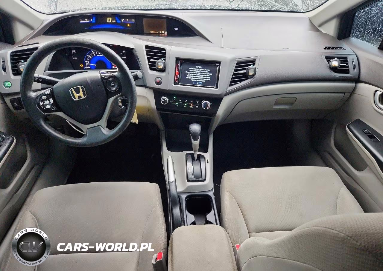 2012 Honda Civic Lx VIN:19XFB2F51CE038545 - 8