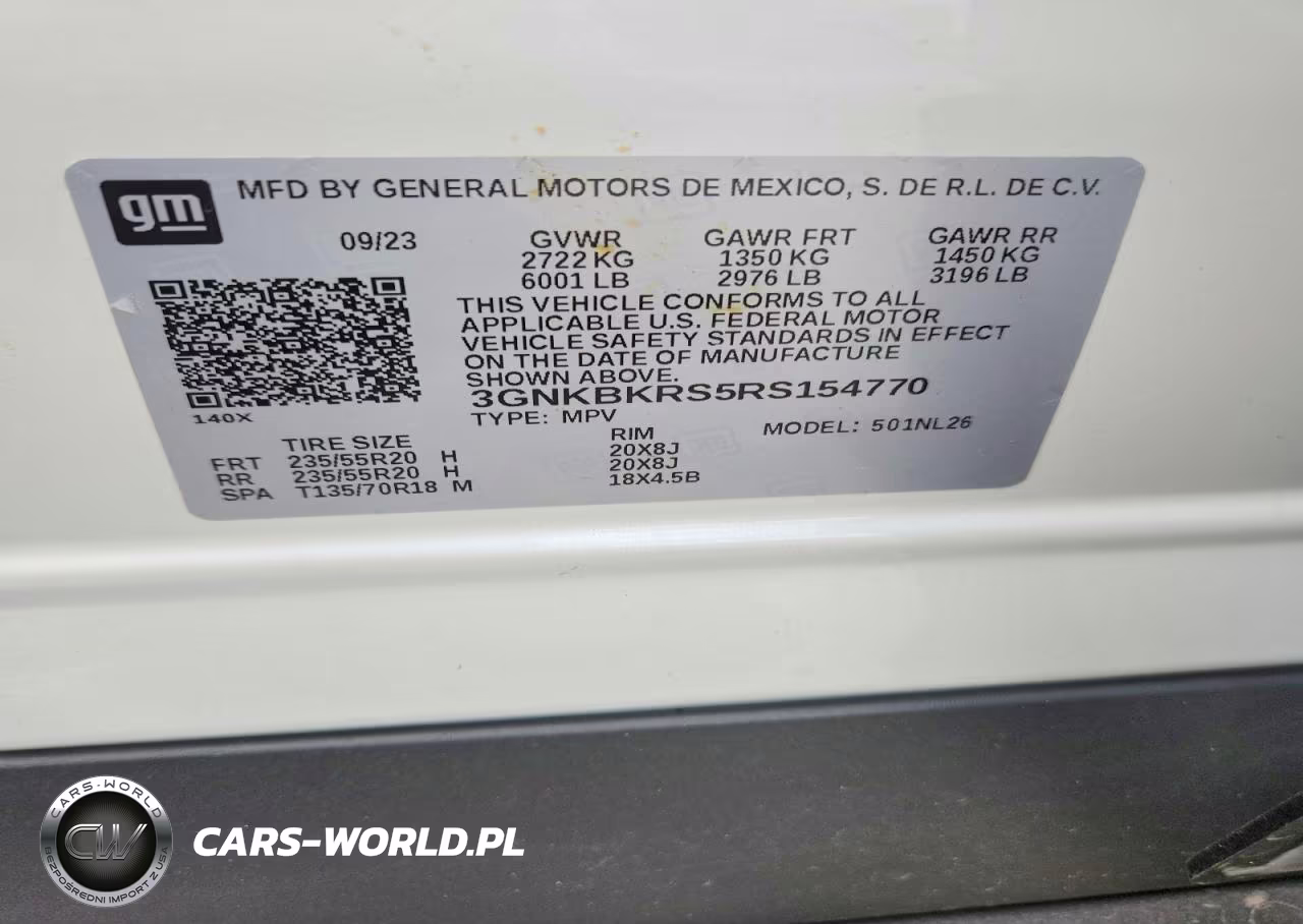 2024 Chevrolet Blazer Rs VIN:3GNKBKRS5RS154770 - 13