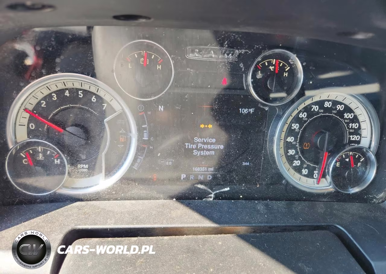 2013 Ram Ram Pickup 1500 VIN:1C6RR6LT2DS509921 - 9