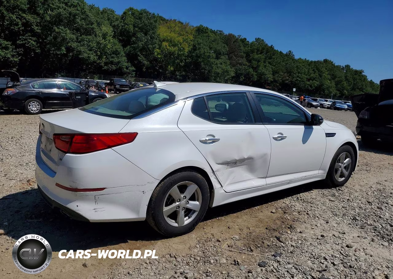 2014 Kia Optima Lx VIN:5XXGM4A73EG322949 - 3
