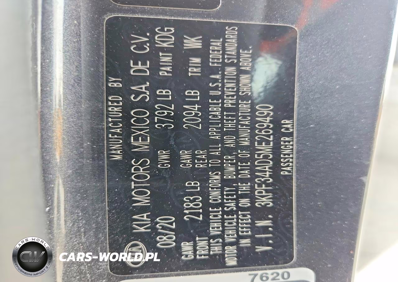 2021 Kia Forte Gt Line VIN:3KPF34AD5ME269490 - 12