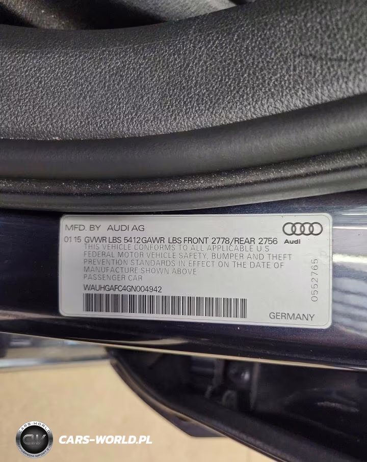 2016 Audi A6 Prestige VIN:WAUHGAFC4GN004942 - 12