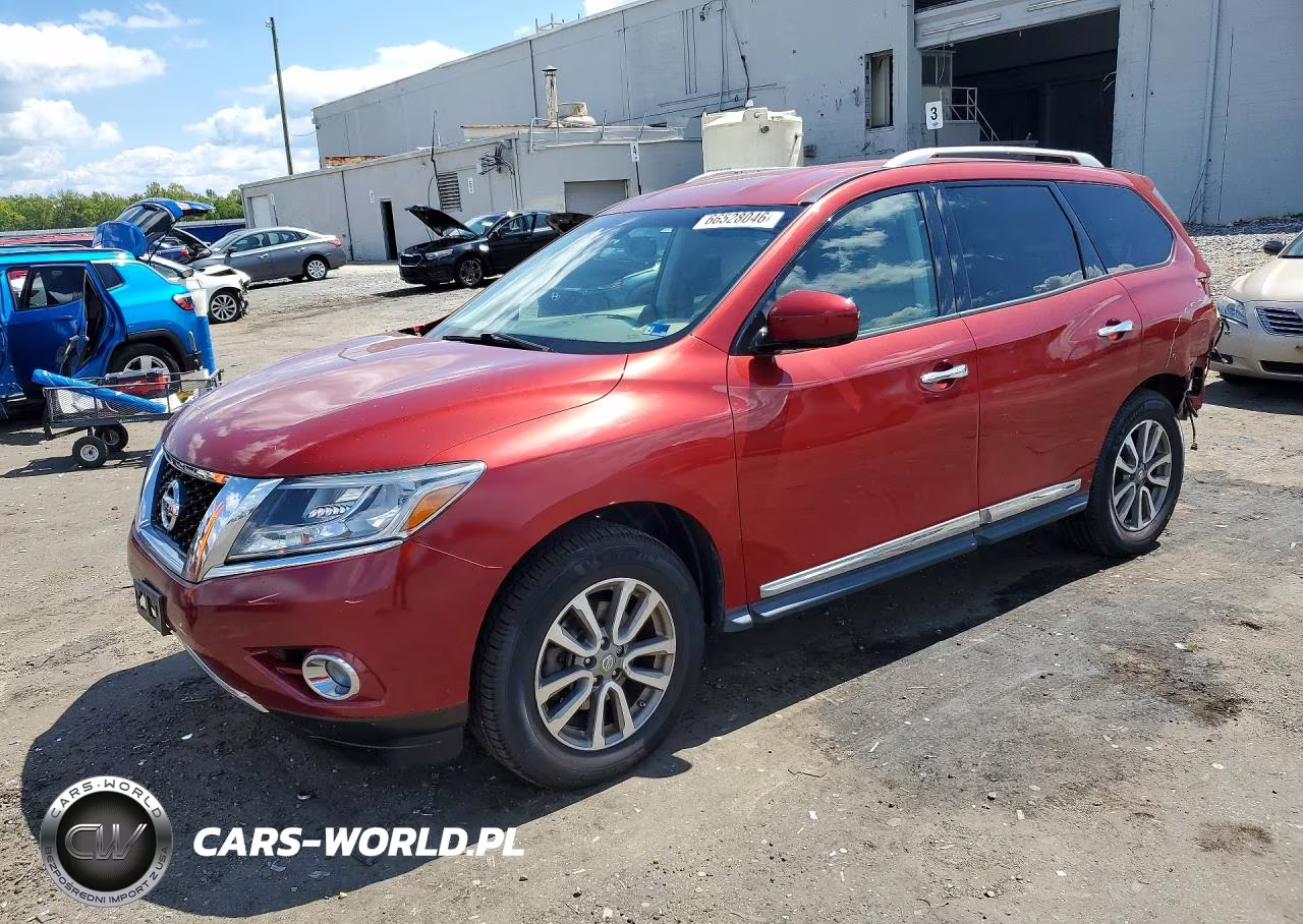 2015 Nissan Pathfinder Sl VIN:5N1AR2MM5FC627637 - 1