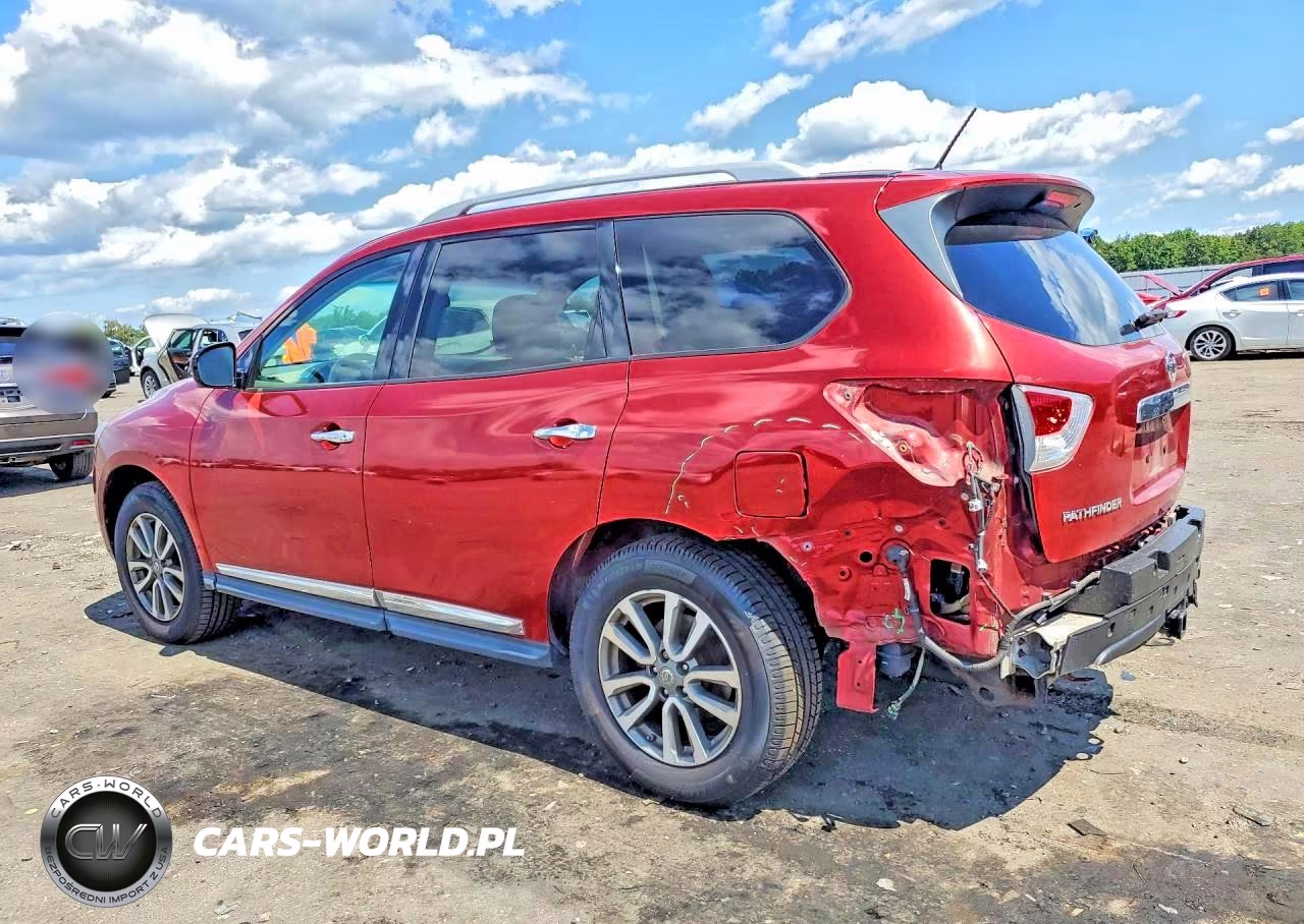 2015 Nissan Pathfinder Sl VIN:5N1AR2MM5FC627637 - 2