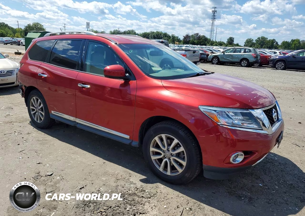 2015 Nissan Pathfinder Sl VIN:5N1AR2MM5FC627637 - 4