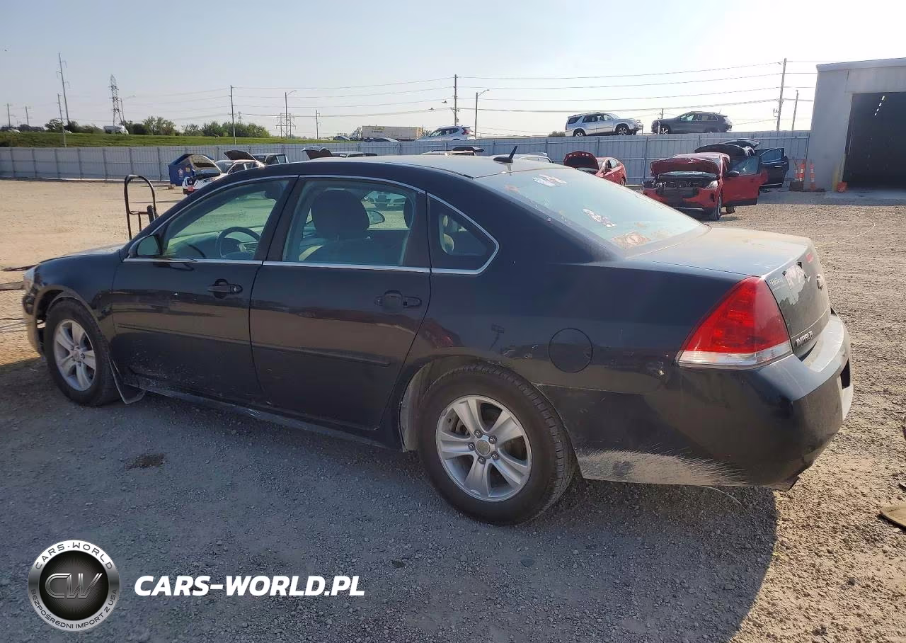 2013 Chevrolet Impala Ls Fleet VIN:2G1WF5E3XD1123171 - 2