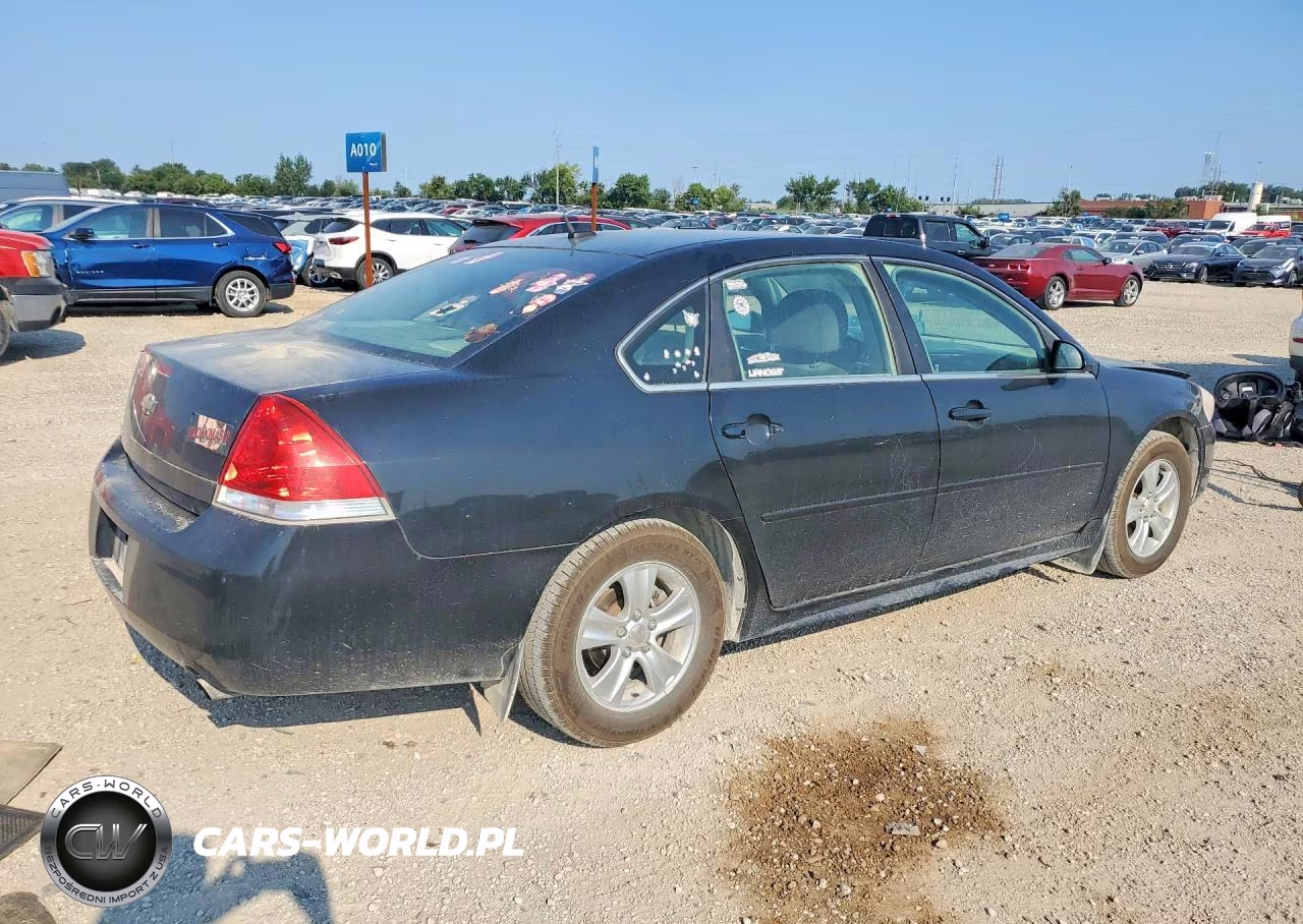 2013 Chevrolet Impala Ls Fleet VIN:2G1WF5E3XD1123171 - 3