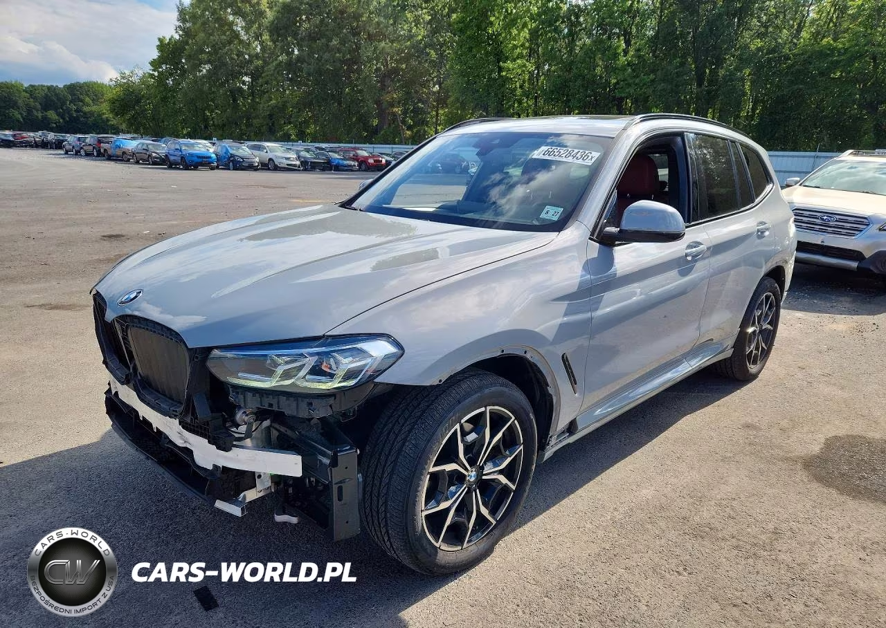 2022 BMW X3 xDrive30I VIN:5UX53DP01N9N42459 - 1