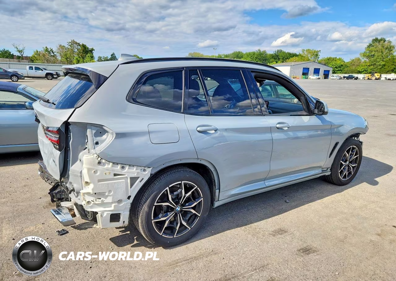 2022 BMW X3 xDrive30I VIN:5UX53DP01N9N42459 - 3
