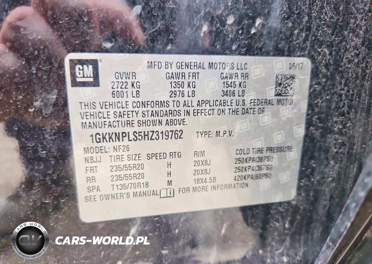 2017 GMC Acadia Denali VIN:1GKKNPLS5HZ319762 - 13