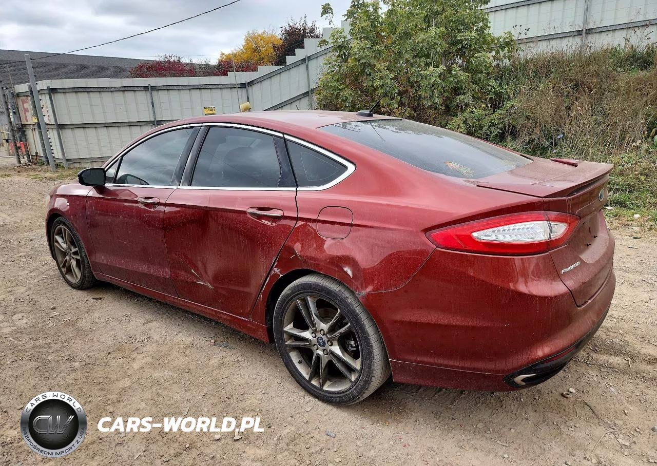 2014 Ford Fusion Titanium VIN:3FA6P0K91ER290568 - 2