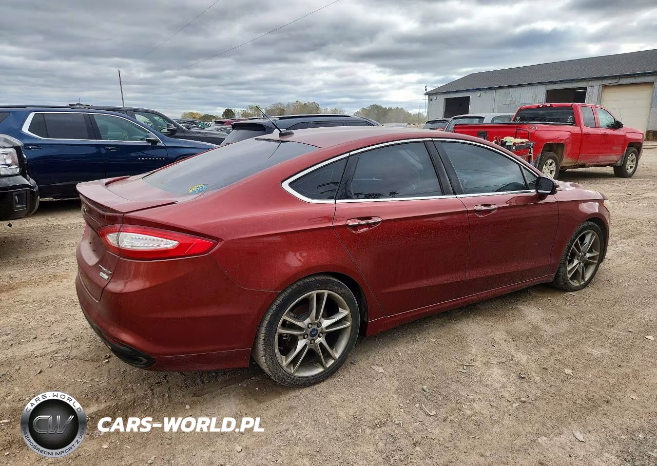 2014 Ford Fusion Titanium VIN:3FA6P0K91ER290568 - 3