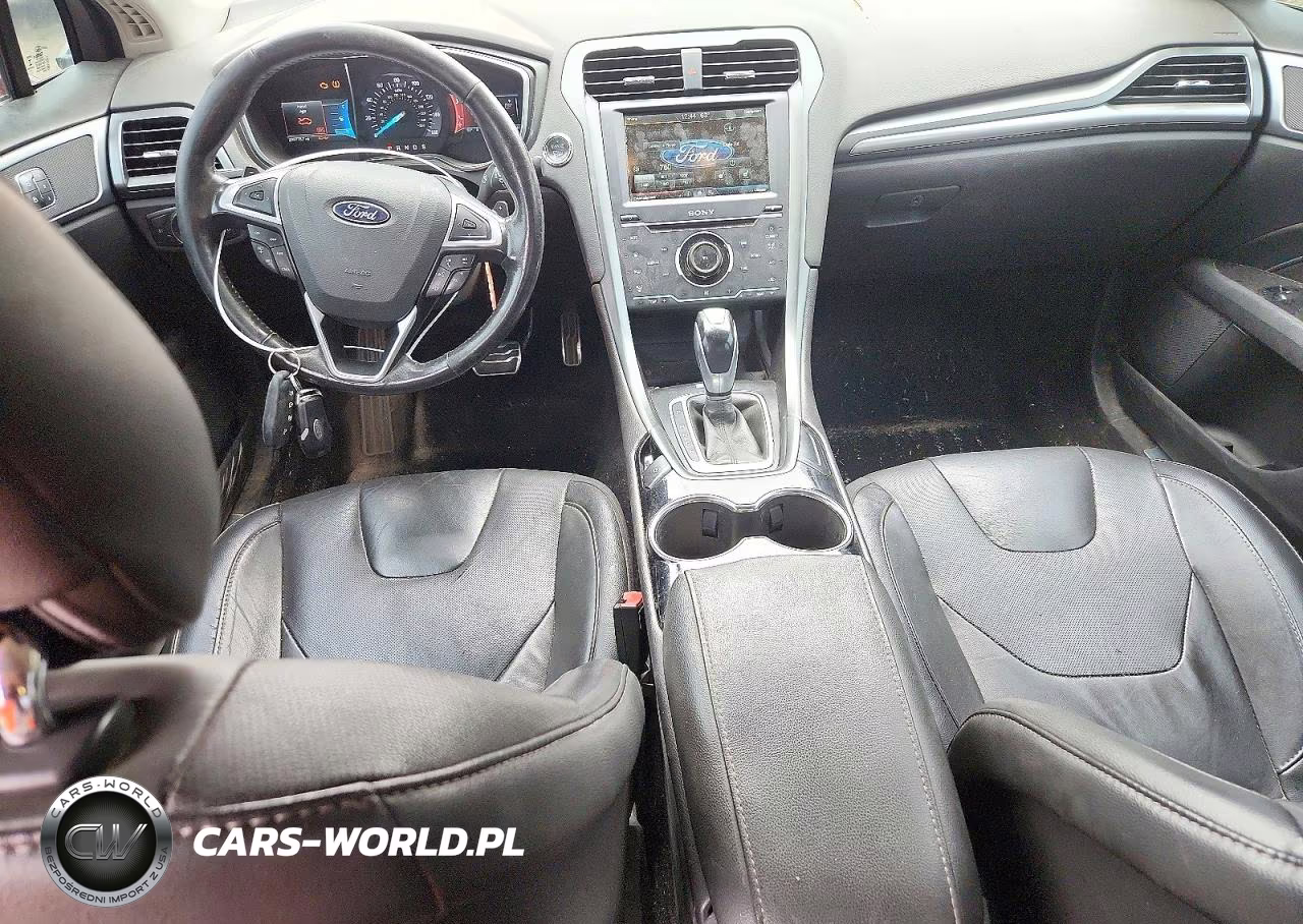 2014 Ford Fusion Titanium VIN:3FA6P0K91ER290568 - 8