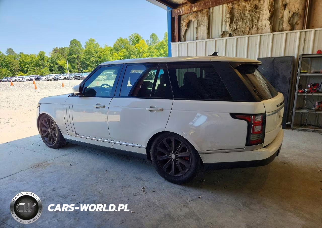 2016 Land Rover Range Rover Hse VIN:SALGS2PF2GA319699 - 2