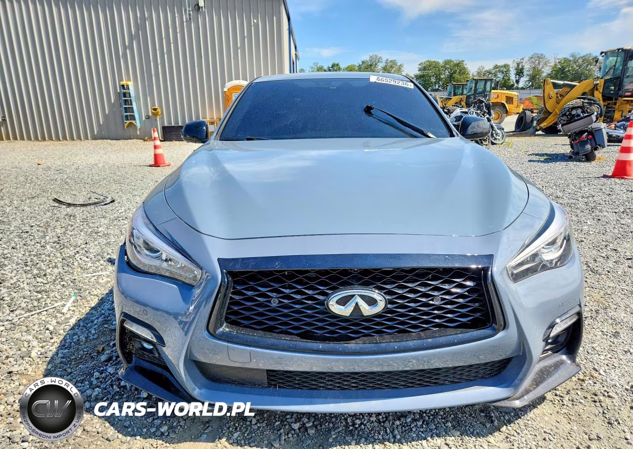2023 Infiniti Q50 Red Sport 400 VIN:JN1FV7DR4PM590724 - 5
