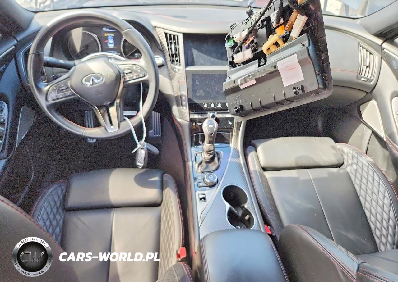 2023 Infiniti Q50 Red Sport 400 VIN:JN1FV7DR4PM590724 - 8