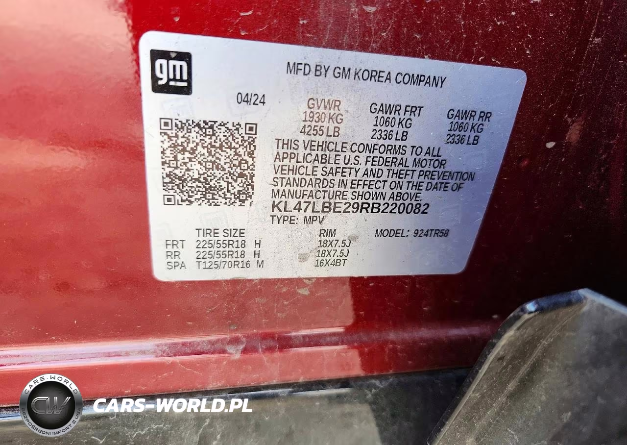 2024 Buick Envista Sport Touring VIN:KL47LBE29RB220082 - 12