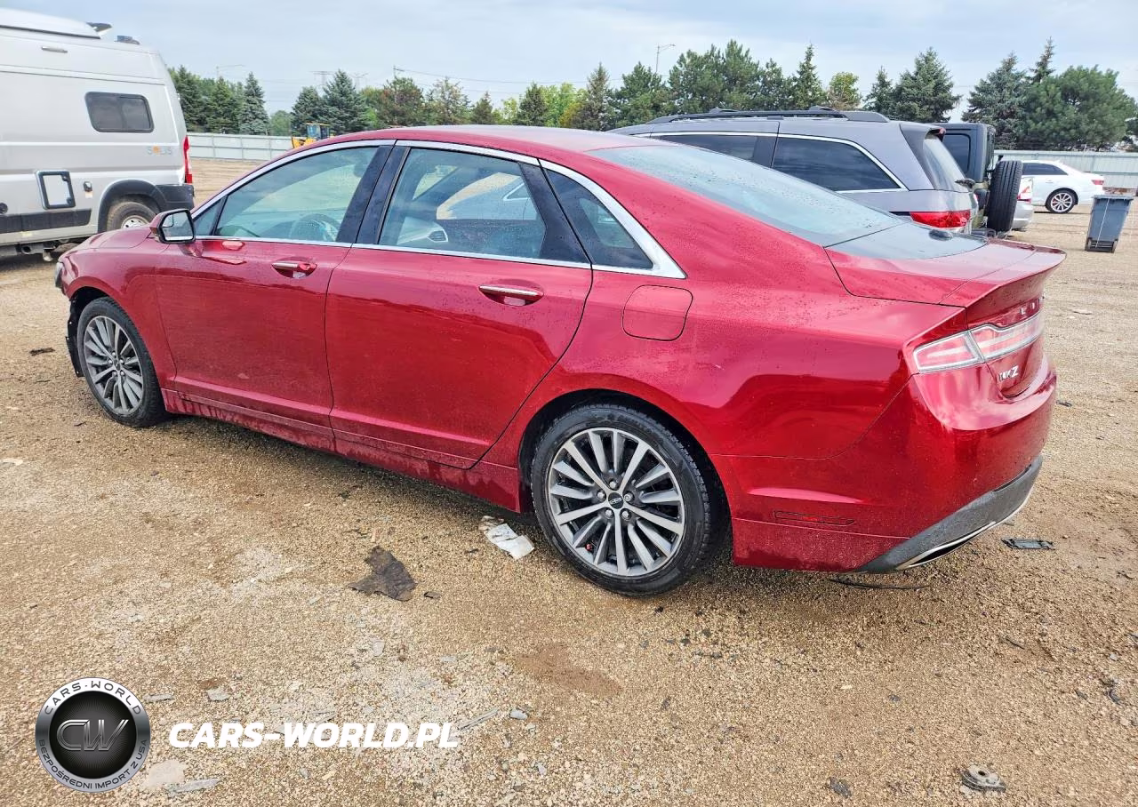 2017 Lincoln Mkz Premiere VIN:3LN6L5A92HR663315 - 2