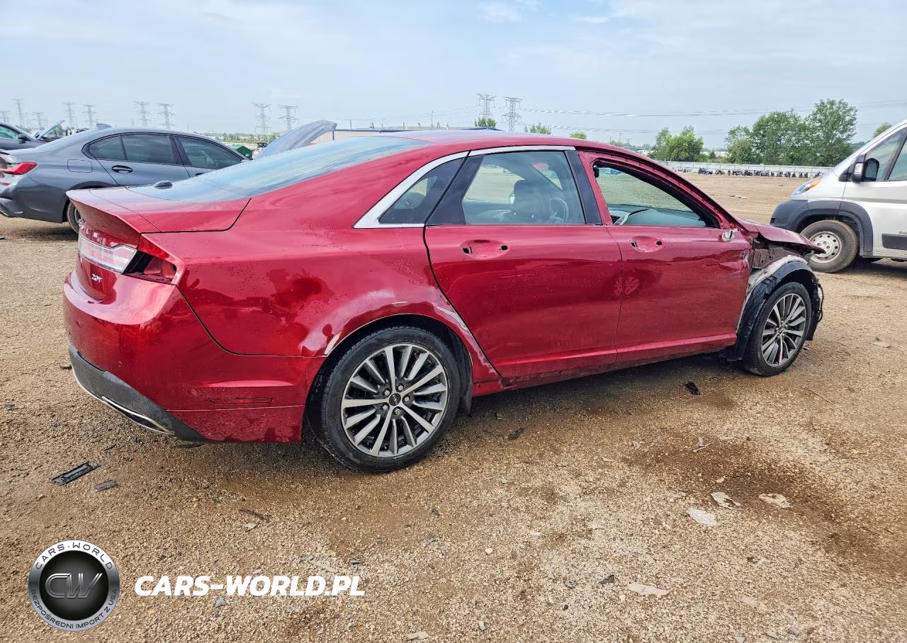 2017 Lincoln Mkz Premiere VIN:3LN6L5A92HR663315 - 3
