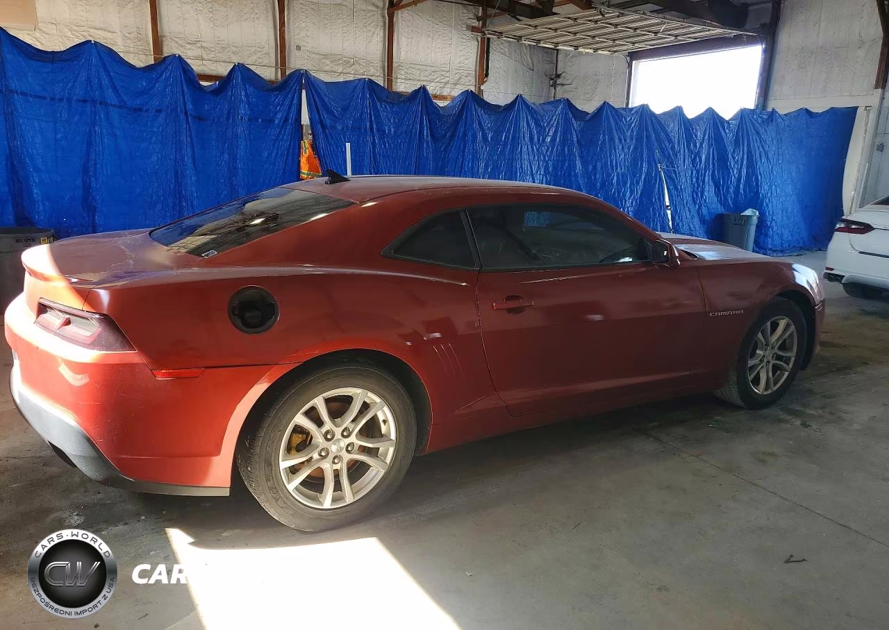 2014 Chevrolet Camaro Ls VIN:2G1FA1E37E9303301 - 3