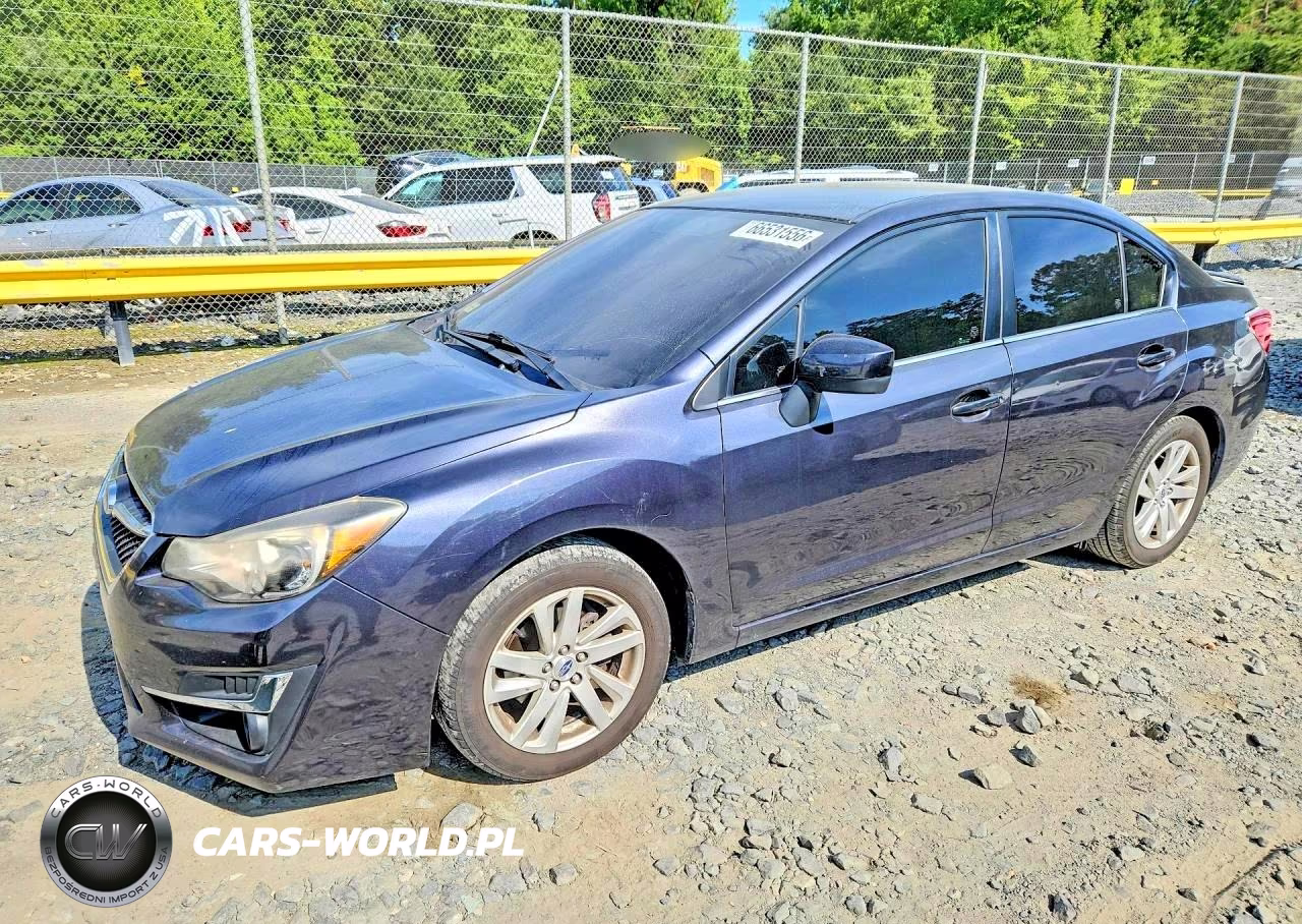 2015 Subaru Impreza Premium VIN:JF1GJAC65FH011691 - 1