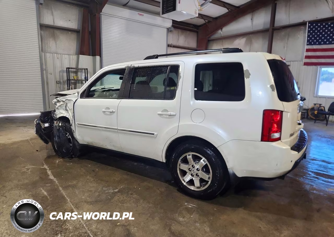 2011 Honda Pilot Touring VIN:5FNYF4H91BB099976 - 2
