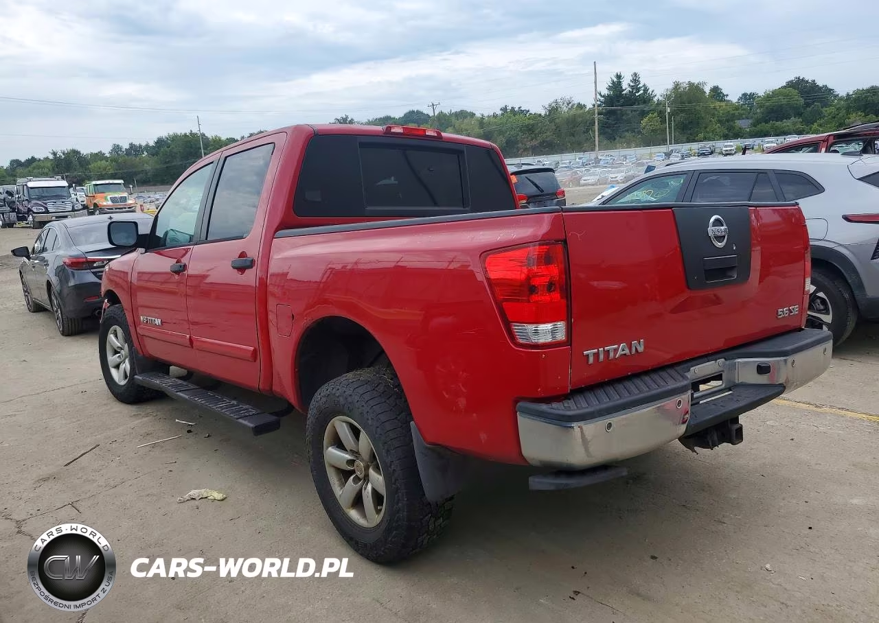 2010 Nissan Titan Se VIN:1N6AA0EC1AN310616 - 2