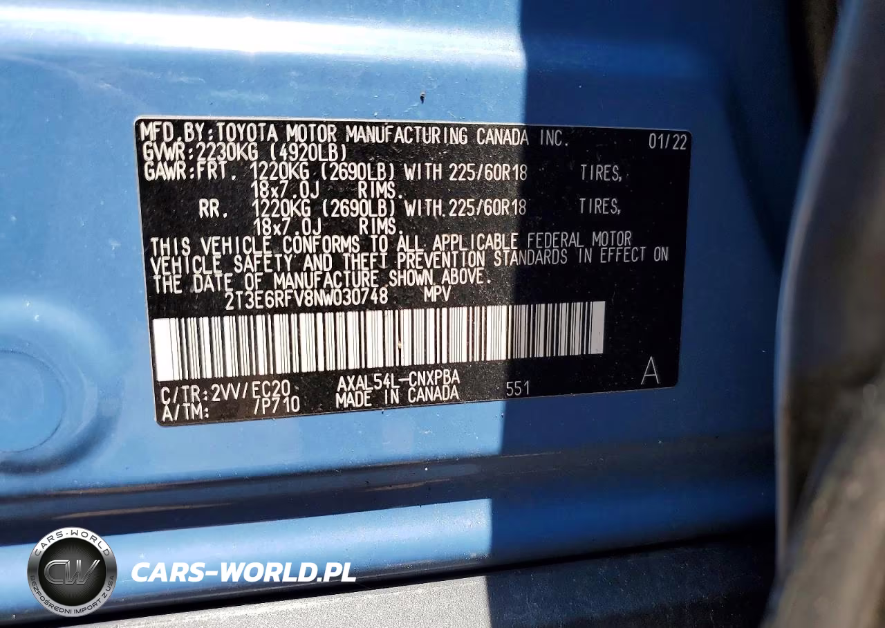2022 Toyota Rav4 Xse VIN:2T3E6RFV8NW030748 - 13