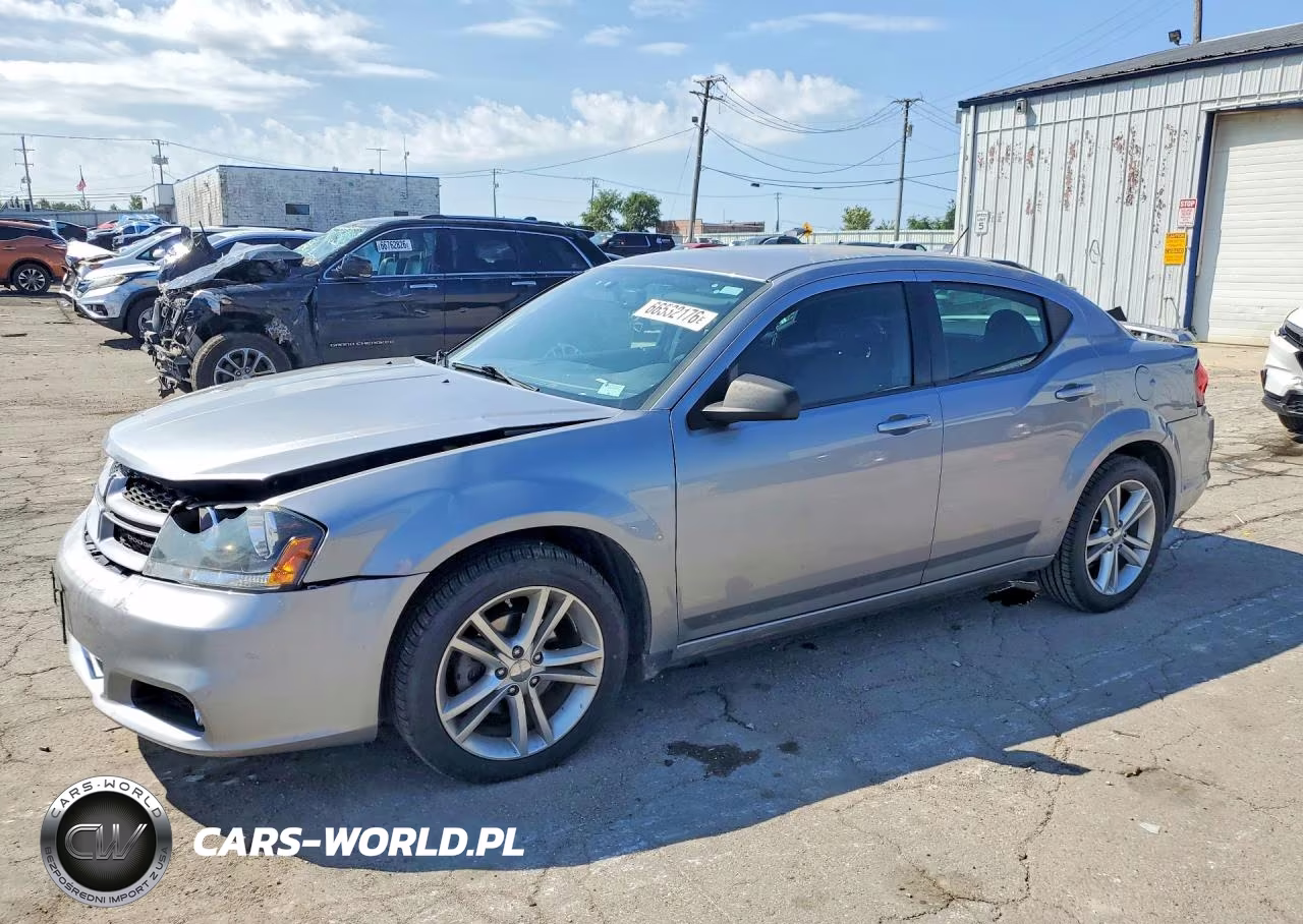 2013 Dodge Avenger Sxt VIN:1C3CDZCG8DN587012 - 1