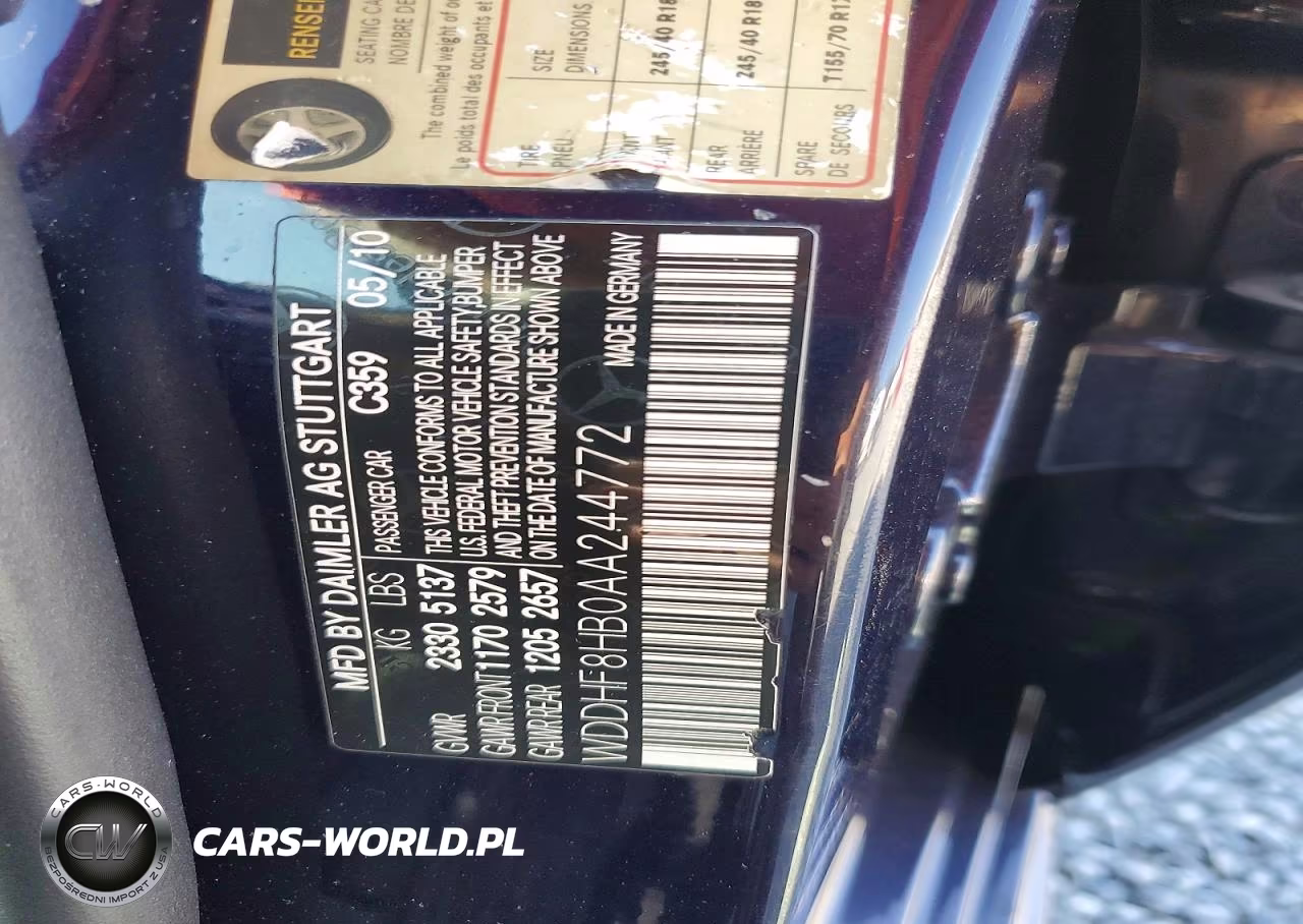 2010 Mercedes-Benz E 350 4Matic VIN:WDDHF8HB0AA244772 - 12