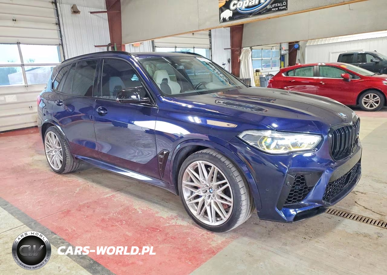 2021 BMW X5 M VIN:5YMJU0C03M9F17146 - 4