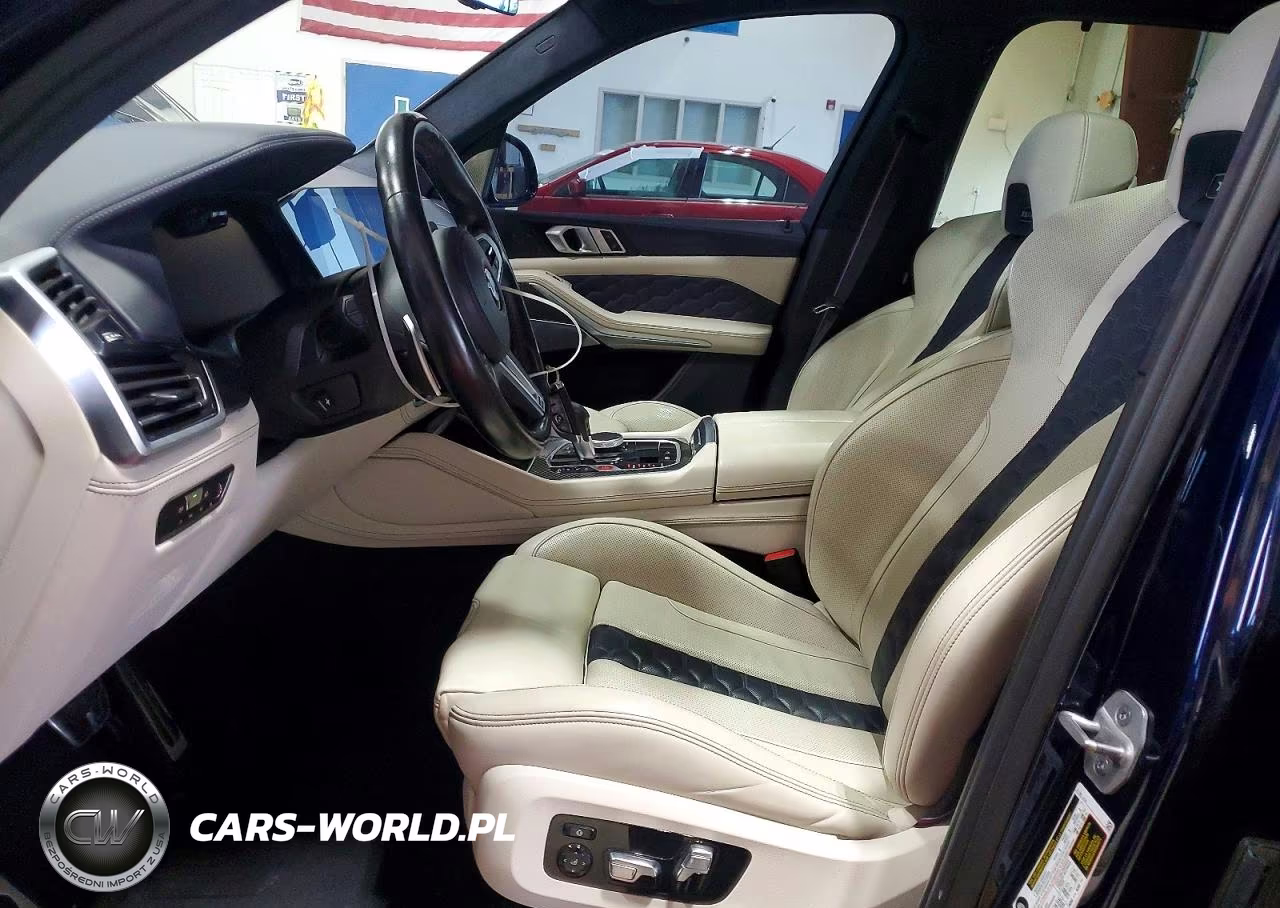 2021 BMW X5 M VIN:5YMJU0C03M9F17146 - 7
