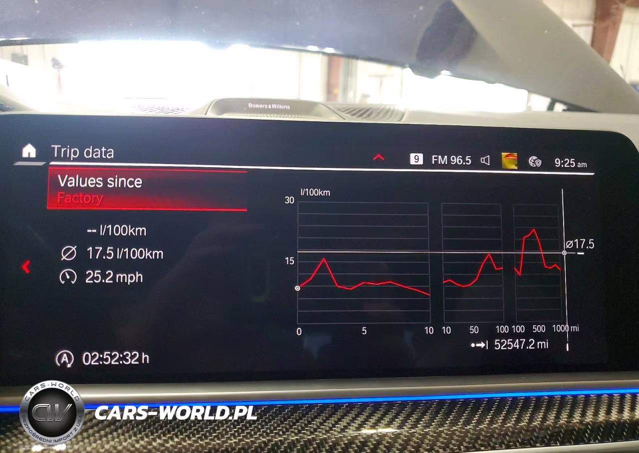 2021 BMW X5 M VIN:5YMJU0C03M9F17146 - 9