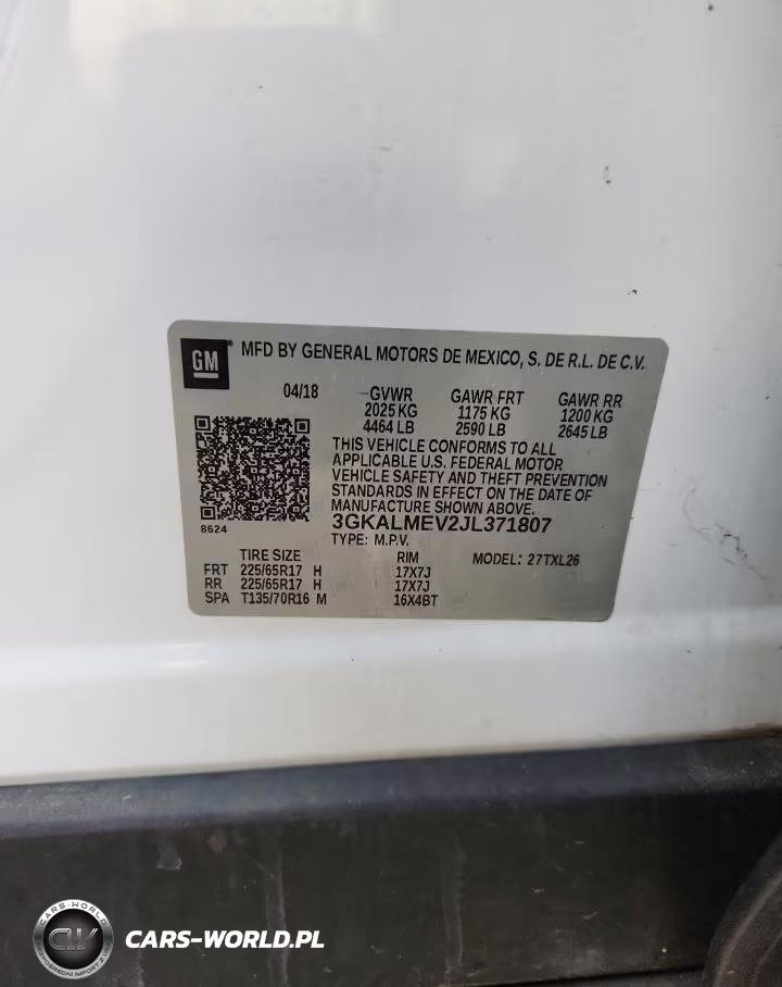 2018 GMC Terrain Sle VIN:3GKALMEV2JL371807 - 13
