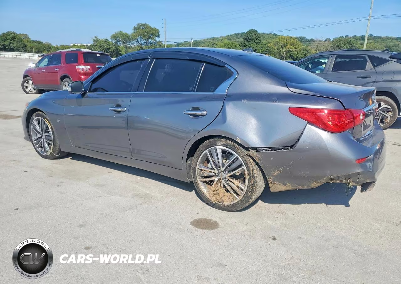 2014 Infiniti Q50 Sport VIN:JN1BV7AP6EM677720 - 2