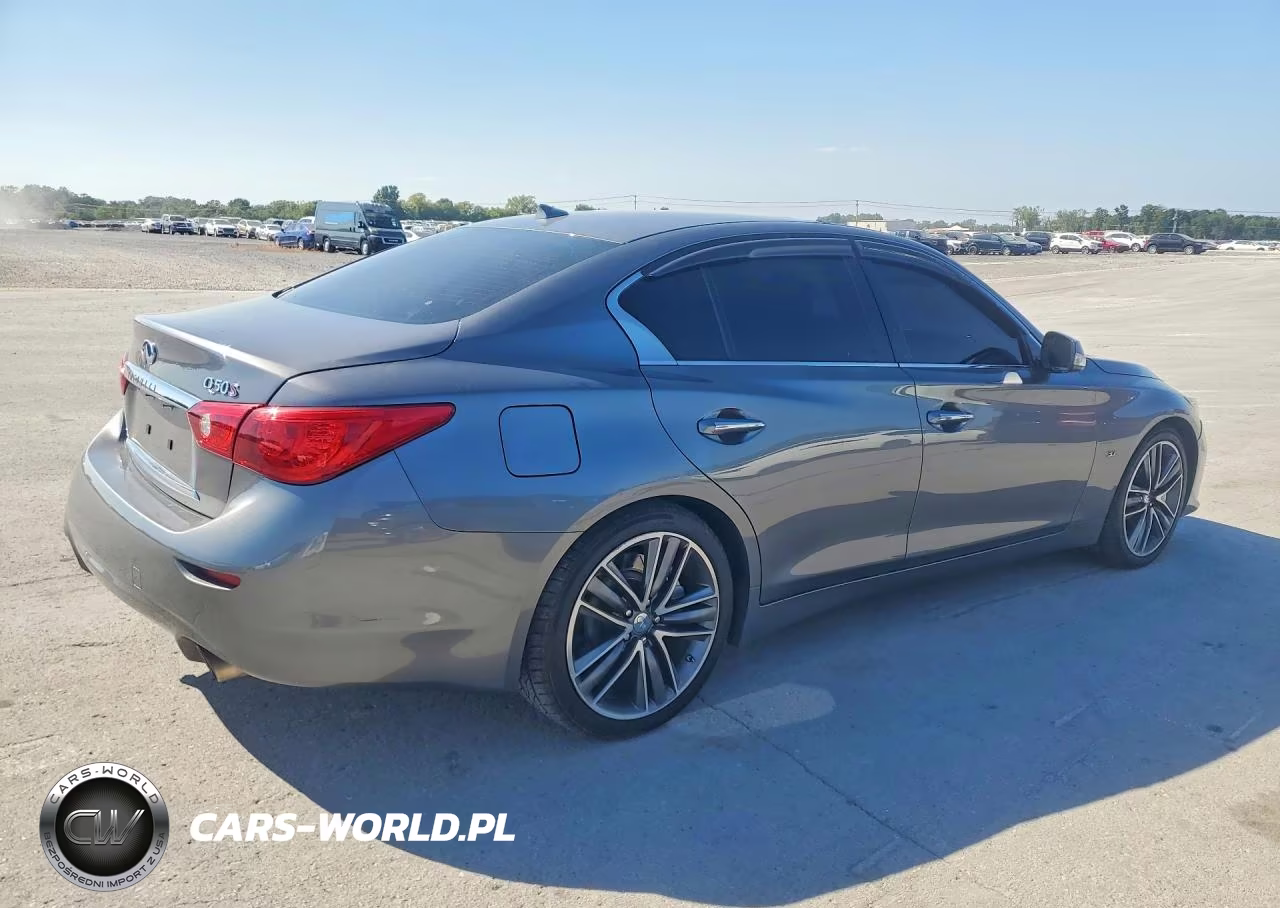 2014 Infiniti Q50 Sport VIN:JN1BV7AP6EM677720 - 3
