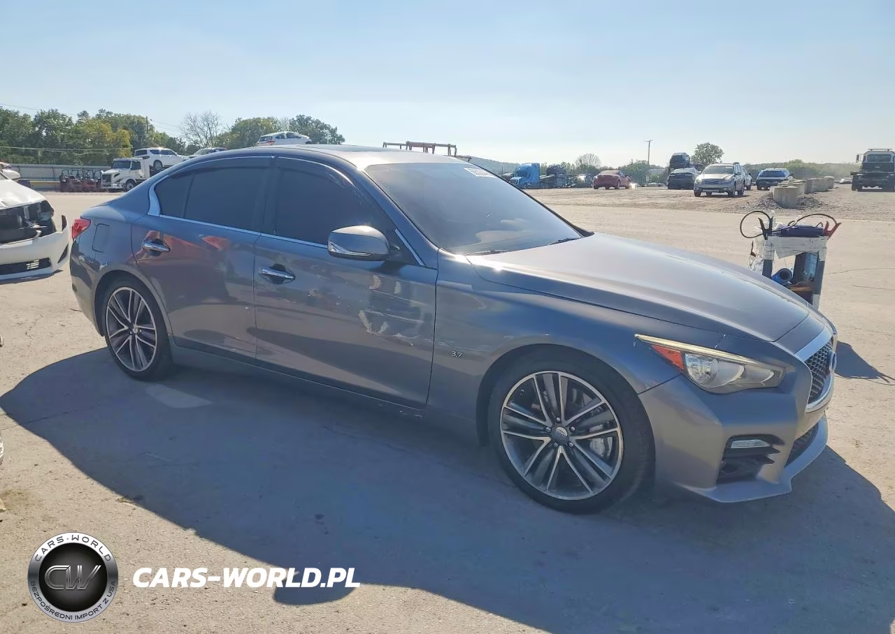 2014 Infiniti Q50 Sport VIN:JN1BV7AP6EM677720 - 4