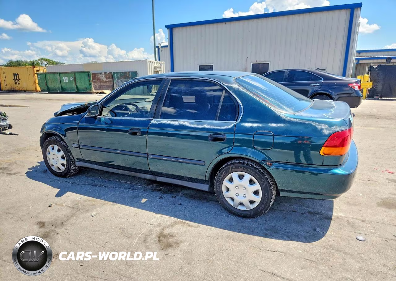 1998 Honda Civic Lx VIN:2HGEJ6676WH551694 - 2