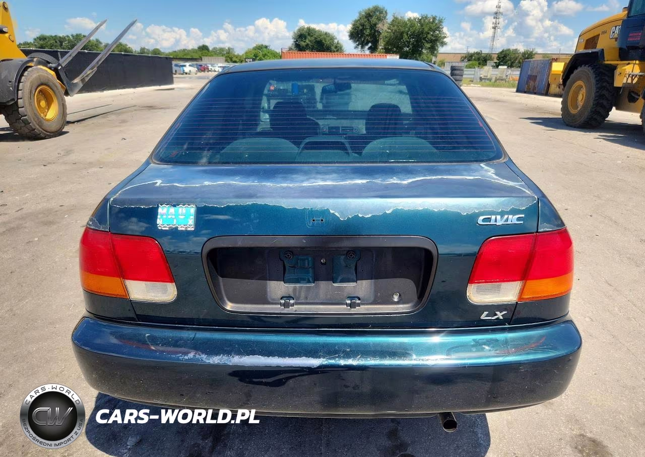 1998 Honda Civic Lx VIN:2HGEJ6676WH551694 - 6