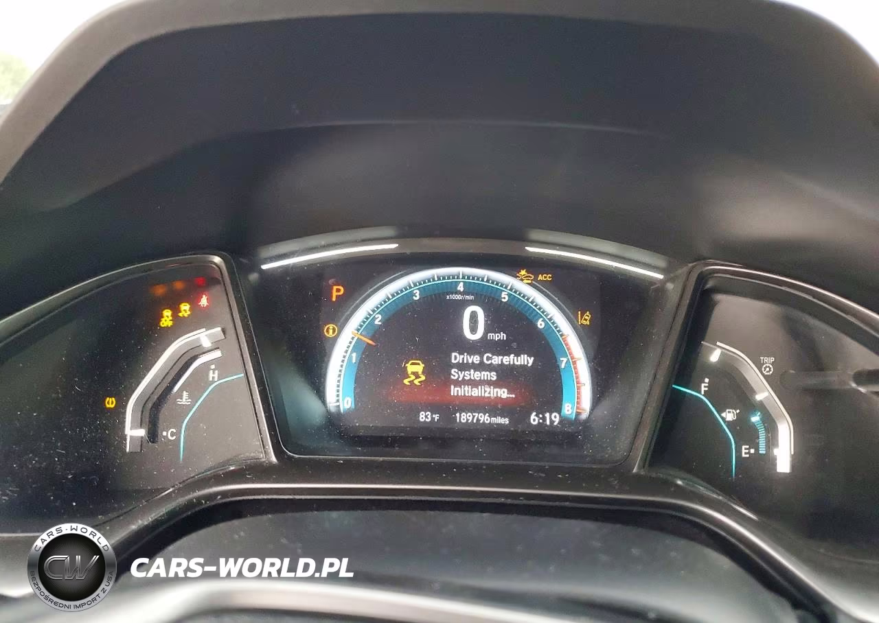 2019 Honda Civic Exl VIN:SHHFK7H89KU212342 - 9