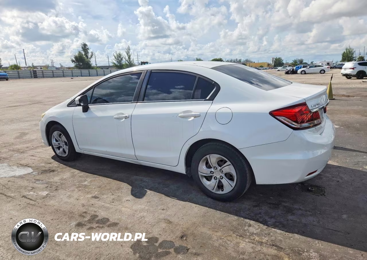 2014 Honda Civic Lx VIN:19XFB2F55EE034050 - 2